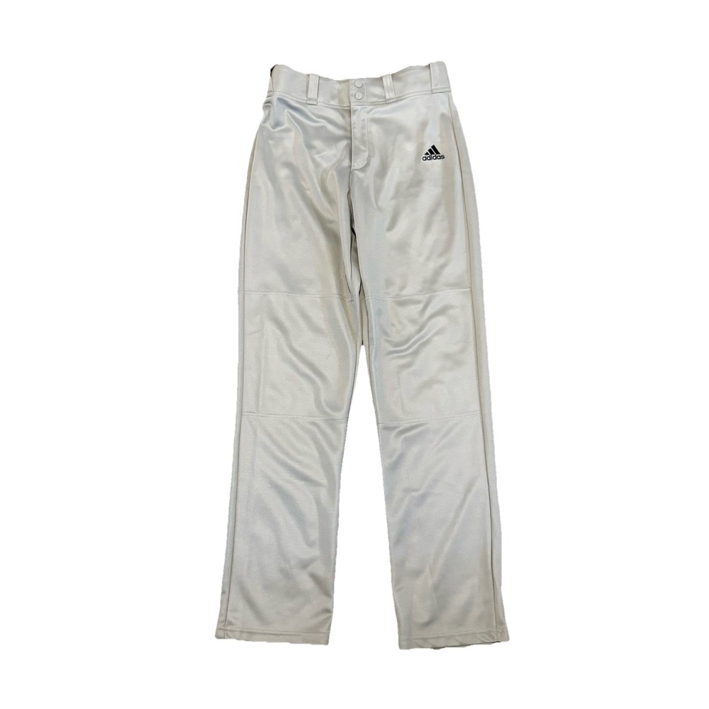Adidas Sports Icon Pro Baseball Pants Men's Gray Open Hem Small S